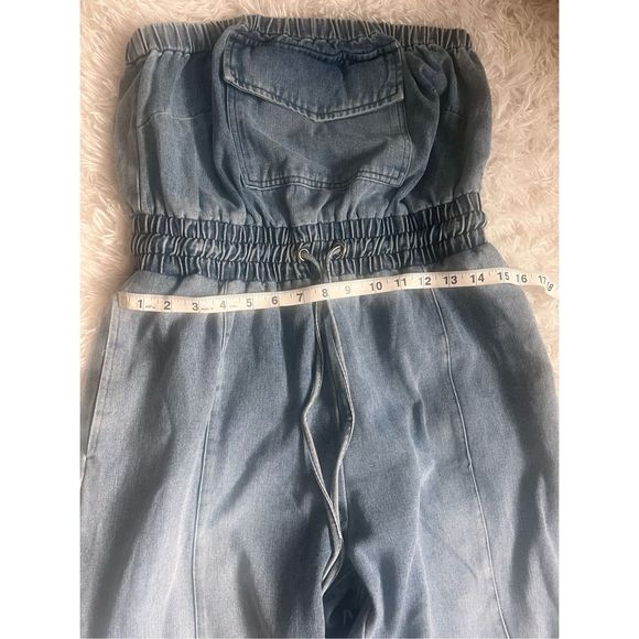 Denim TUBE JUMPSUIT - Picture 6 of 6